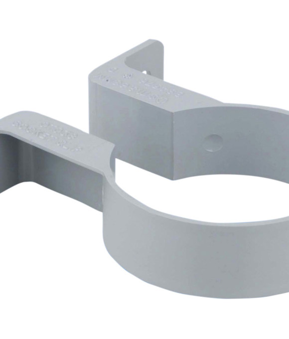 OSMA DOWNPIPE ROUND BRACKET GREY