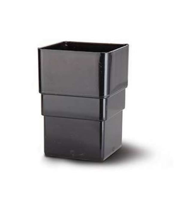 OSMA DOWNPIPE SQUARE CONNECTOR BLACK