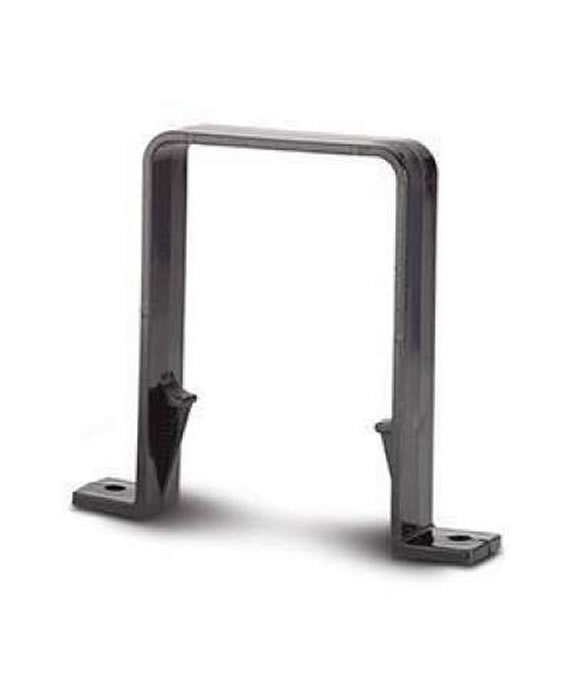 OSMA DOWNPIPE SQUARE BRACKET BLACK