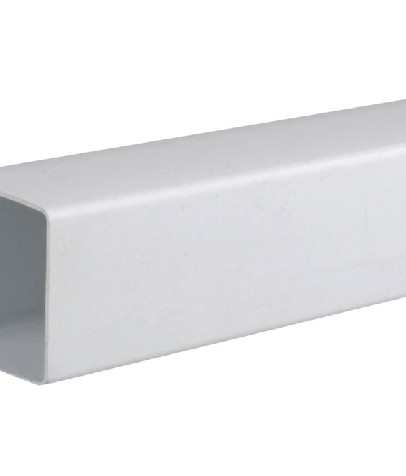 OSMA DOWNPIPE SQUARE WHITE 61MM X 4MT