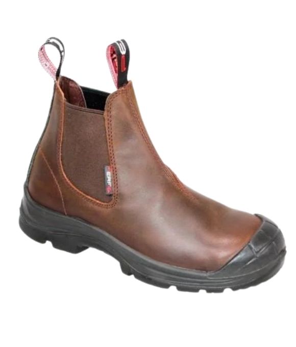 PERF PRO DEALER SAFETY BOOT BROWN  