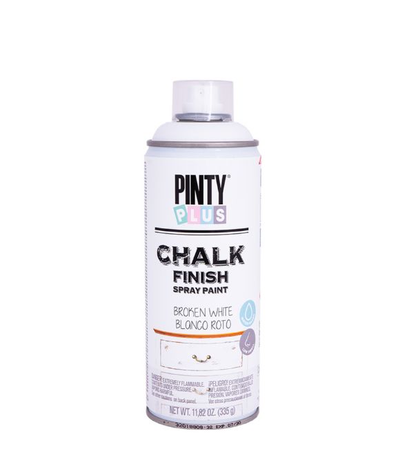 PINTY PLUS CHALK SPRAY BROKEN WHITE
