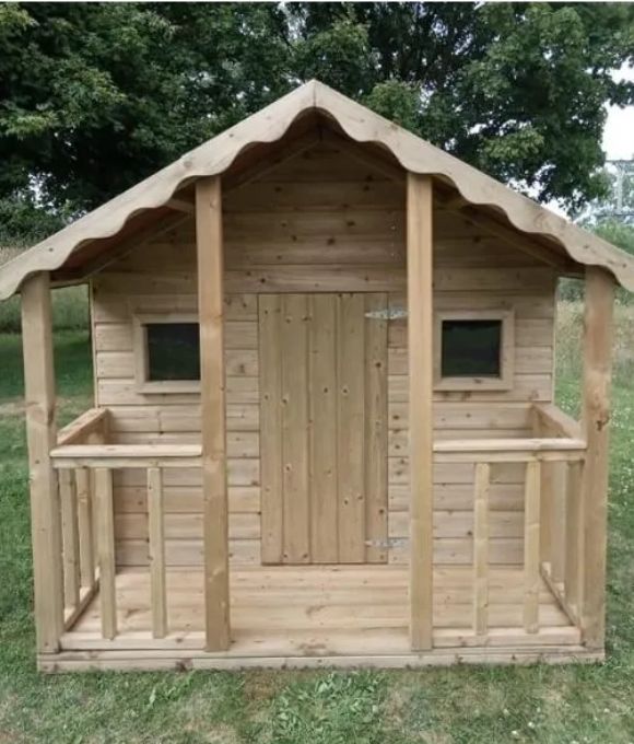 SLAWEK’S CHILDS PLAYHOUSE 6FT X 6FT UNPAINTED