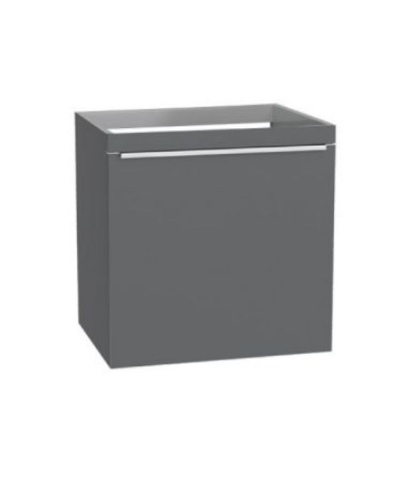 HIB PRIMA 50 WALL HUNG BATHROOM UNIT ANTHRACITE