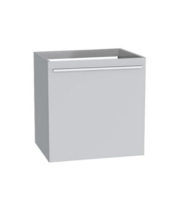 HIB PRIMA 50 WALL HUNG BATHROOM UNIT MATT LIGHT GREY 