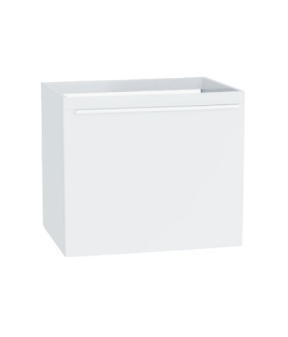 HIB PRIMA 60 WALL HUNG BATHROOM UNIT WHITE