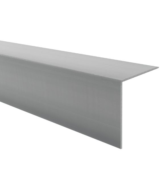 FASCIA PVC ANGLE WHITE 40X40MM 5M