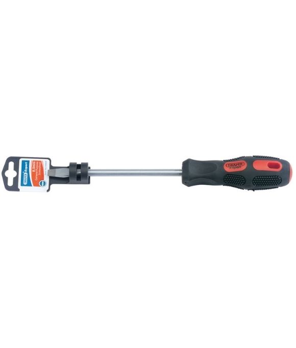 DRAPER EXPERT PLAIN SLOT FLARED TIP SCREWDRIVER 8X150MM