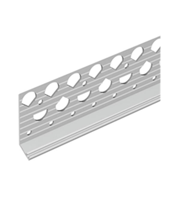 PLASTER STOP BEAD PLASTIC 4MM 2.5MT 