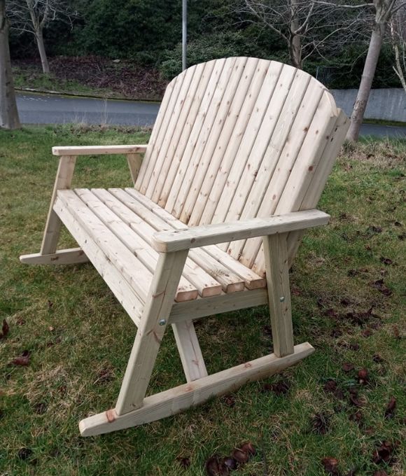 RAPH’S DOUBLE ROCKING BENCH 