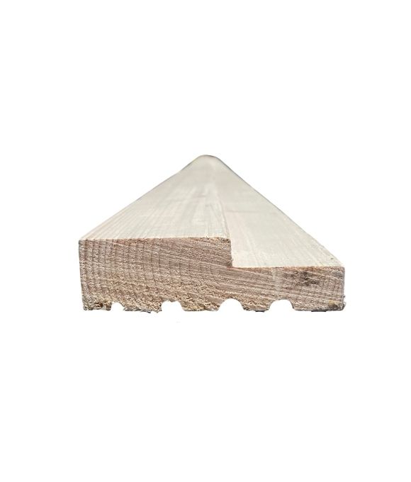 DOOR FRAME WHITEWOOD REBATED 108 X 32MM