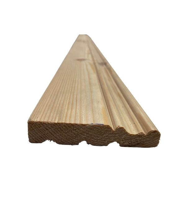 SKIRTING MLD REDWOOD 94X12MM
