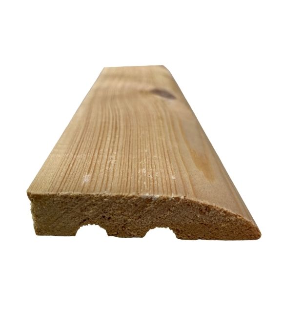 SKIRTING SLOW BEV REDWOOD 144X19MM