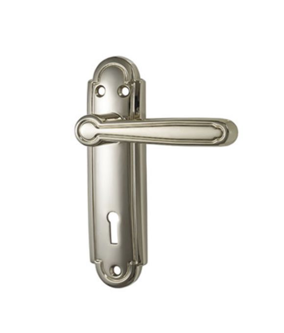 REGENCY LEVER ON LATCH PLATE
