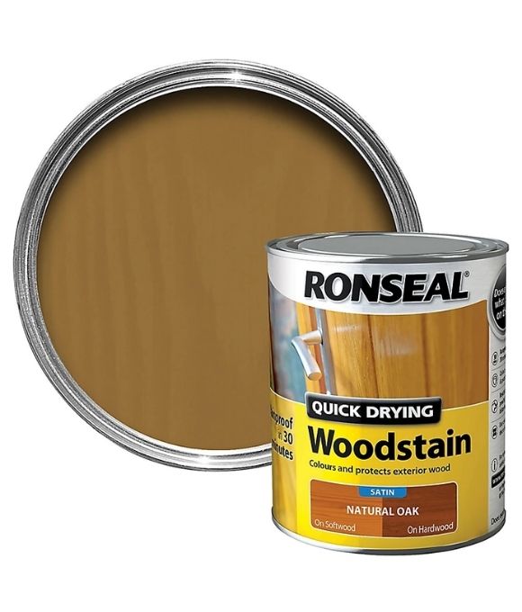 RONSEAL 10 YEAR WOOD STAIN OAK 