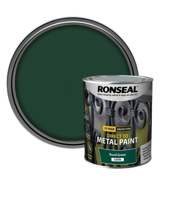 RONSEAL SATIN RURAL GREEN 750ML