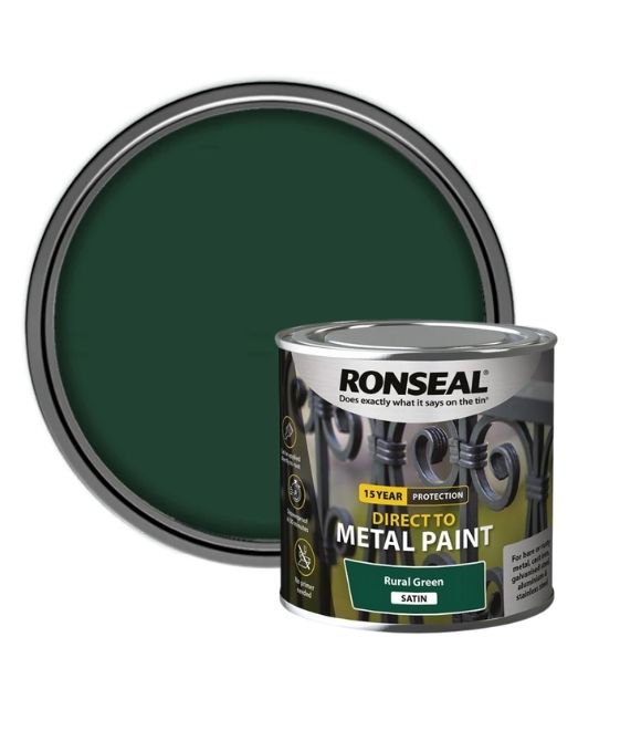 RONSEAL SATIN RURAL GREEN 250ML