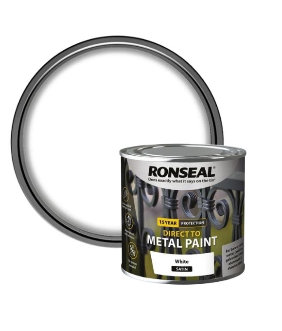 RONSEAL SATIN WHITE 250ML