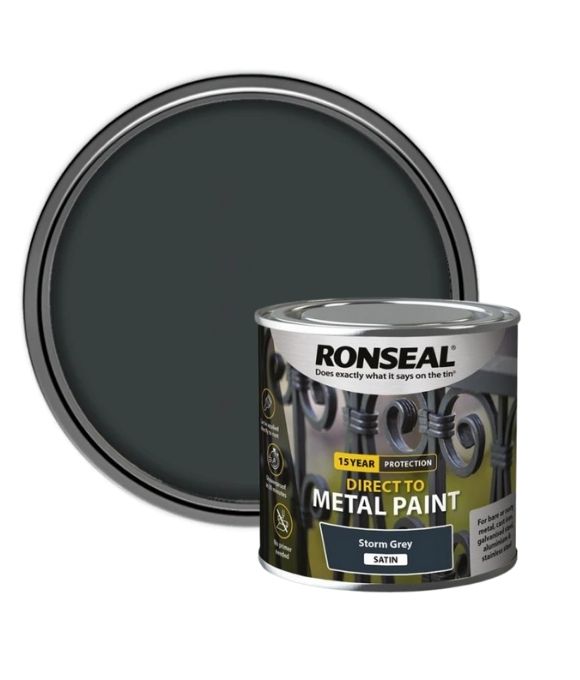 RONSEAL SATIN STORM GREY 250ML