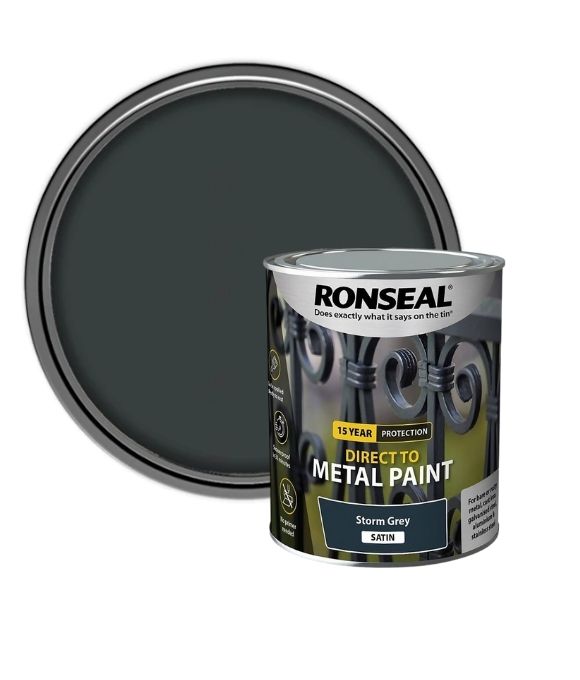 RONSEAL SATIN STORM GREY 750ML