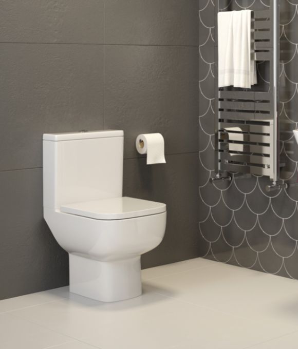 RUBIX OPEN BACK CLOSE COUPLED WC