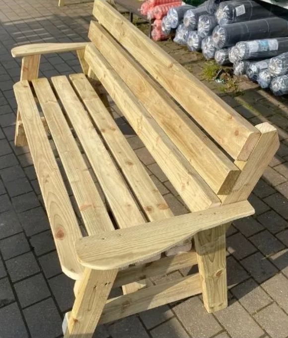 RAPH’S RUSTIC GARDEN BENCH 6FT