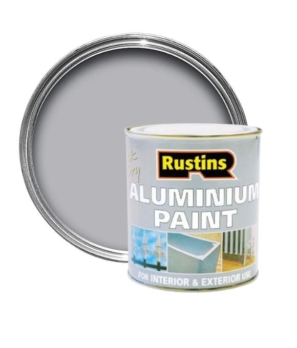 RUSTINS ALUMINIUM PAINT 500ML