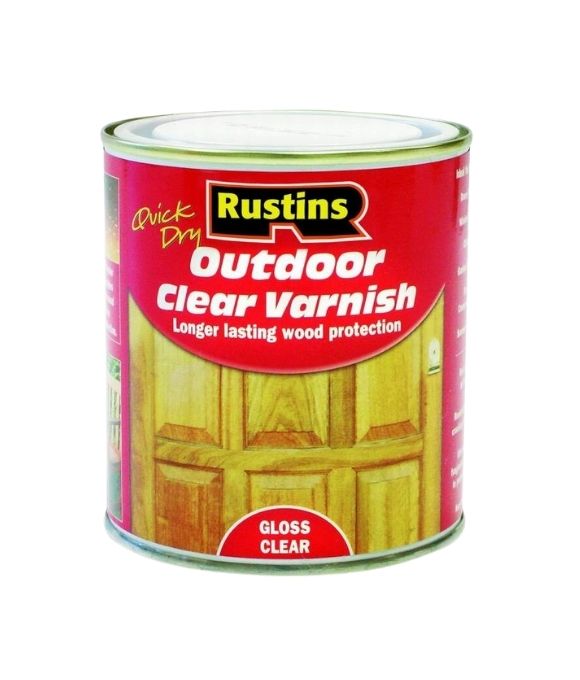 RUSTINS OUTDOOR VARNISH CLEAR GLOSS 2.5LT