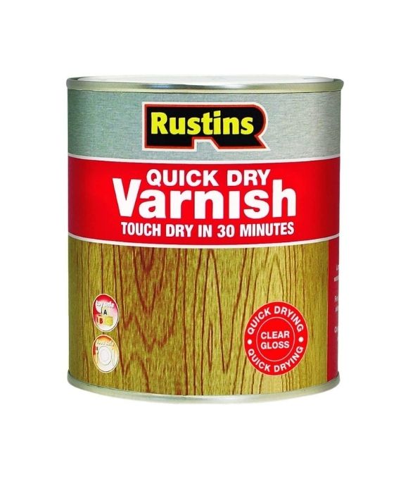 RUSTINS CLEAR VARNISH GLOSS 2.5LT