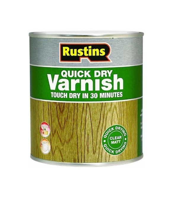 RUSTINS CLEAR VARNISH MATT 500ML