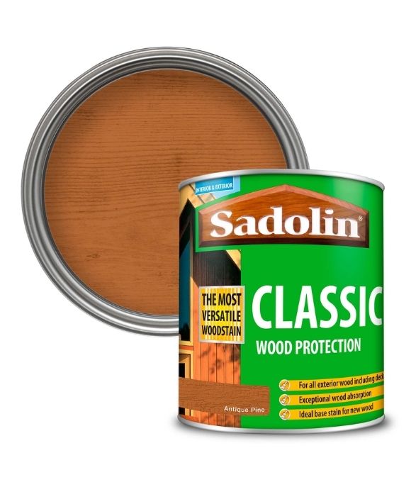 SADOLIN CLASSIC ALL PURPOSE WOODSTAIN ANTIQUE PINE