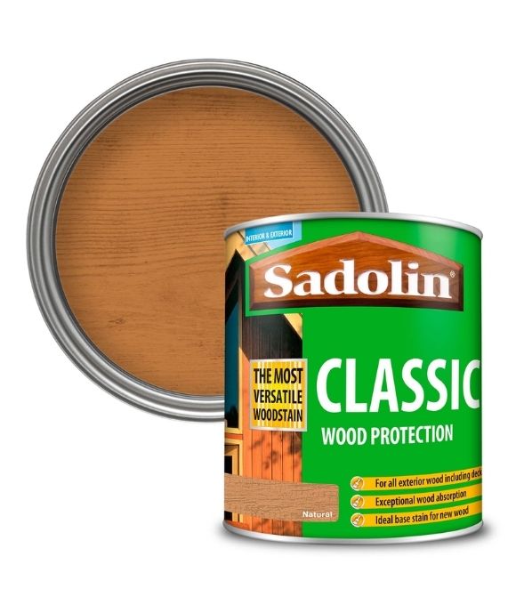 SADOLIN CLASSIC ALL PURPOSE WOODSTAIN NATURAL 