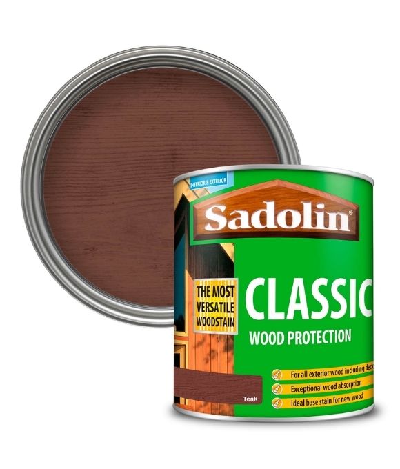 SADOLIN CLASSIC ALL PURPOSE WOODSTAIN TEAK 