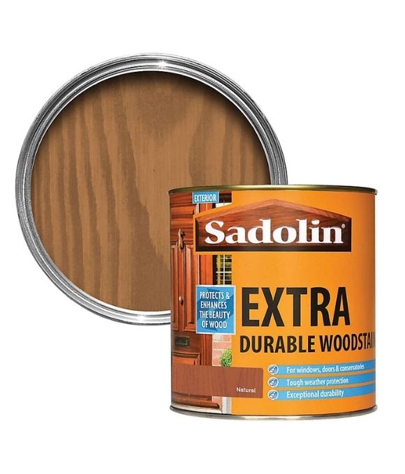 SADOLIN EXTRA DURABLE WOODSTAIN NATURAL 
