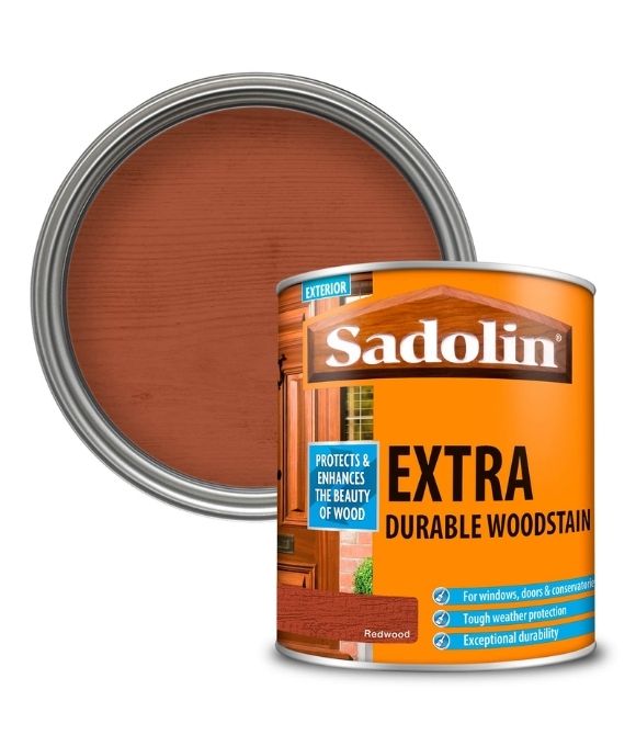 SADOLIN EXTRA DURABLE WOODSTAIN REDWOOD 