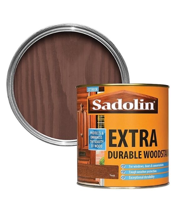 SADOLIN EXTRA DURABLE WOODSTAIN TEAK 