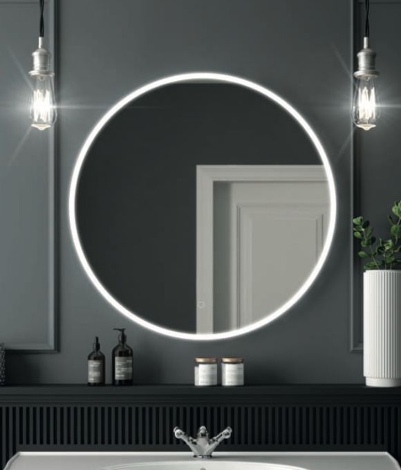 SANSA ROUND LED MIRROR