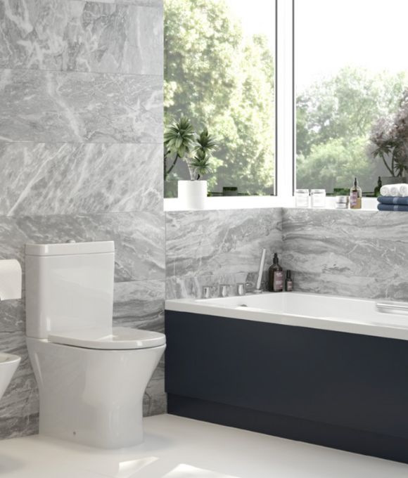 SCALA FULLY SHROUDED RIMLESS WC