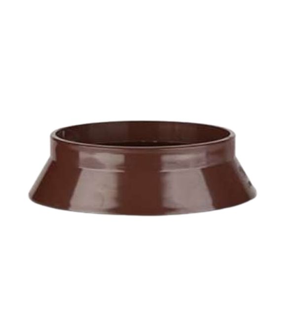 POLYPIPE SOIL VENT PVC FLASHING SLEEVE/COLLAR 110MM BROWN