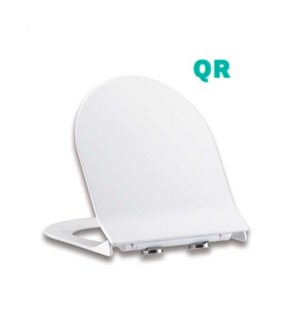 DELTA D SHAPED SLIM TOILET SEAT