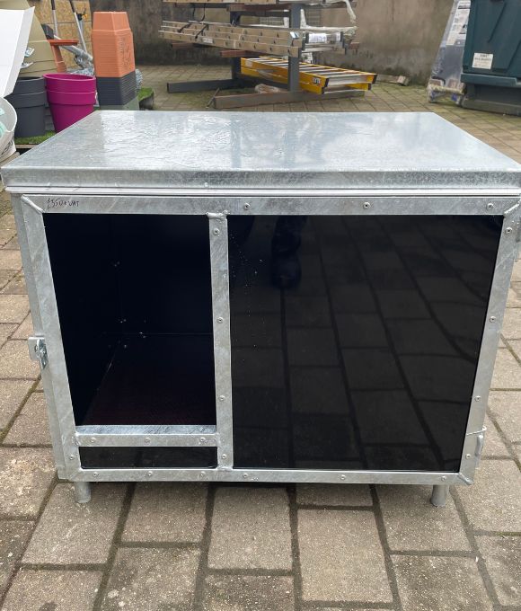 GALVANISED DOG KENNEL SMALL