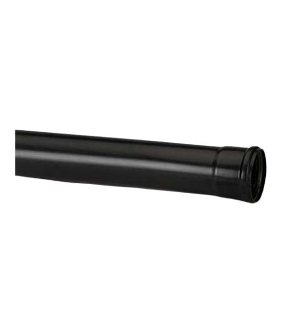 POLYPIPE SOIL PIPE 110MM 3MT BLACK