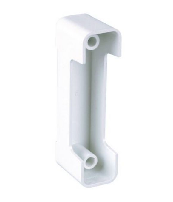 OSMA DOWNPIPE SQUARE SPACER WHITE