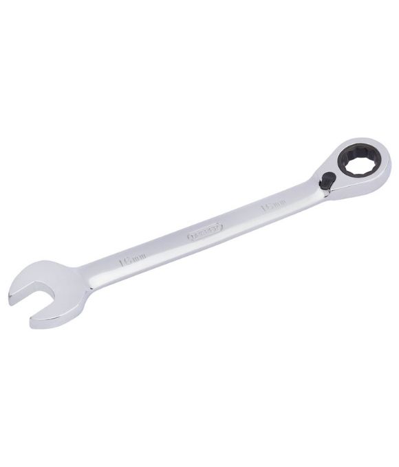 DRAPER HI-TORQ® METRIC REVERSIBLE RATCHETING COMBINATION SPANNER 16MM
