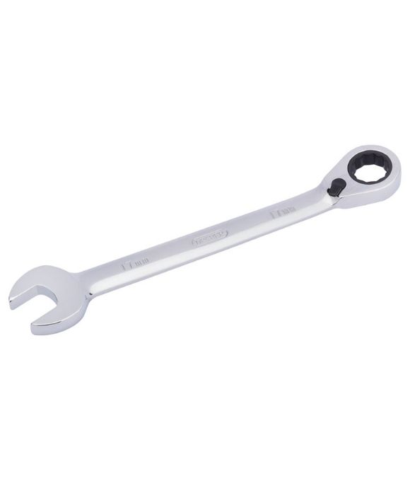 DRAPER HI-TORQ® METRIC REVERSIBLE RATCHETING COMBINATION SPANNER 17MM