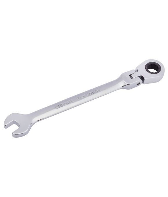 DRAPER HI-TORQ® FLEXIBLE HEAD RATCHETING COMBINATION SPANNER 8MM