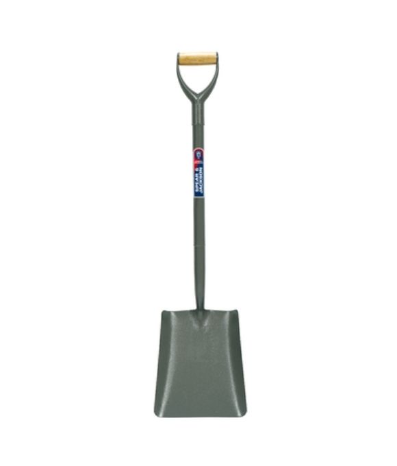 SPEAR & JACKSON SQUARE SHOVEL TUBULAR STEEL NO.2 