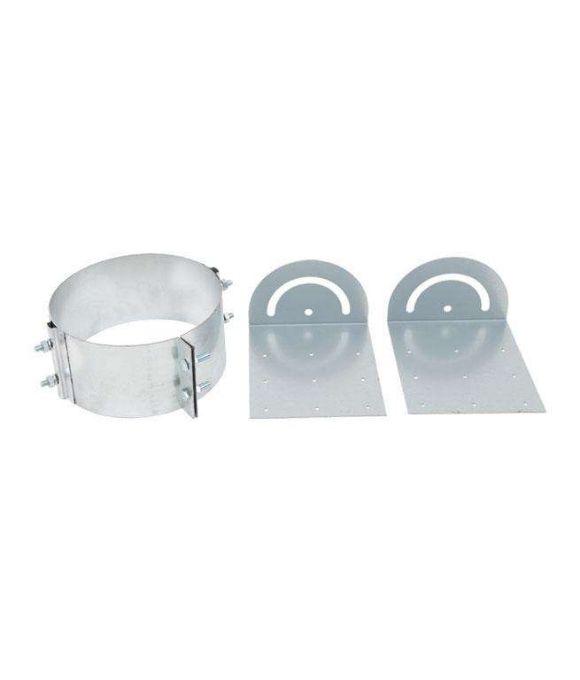 STOVE FLUE PIPE MI TWINWALL 150MM RAFTER SUPPORT