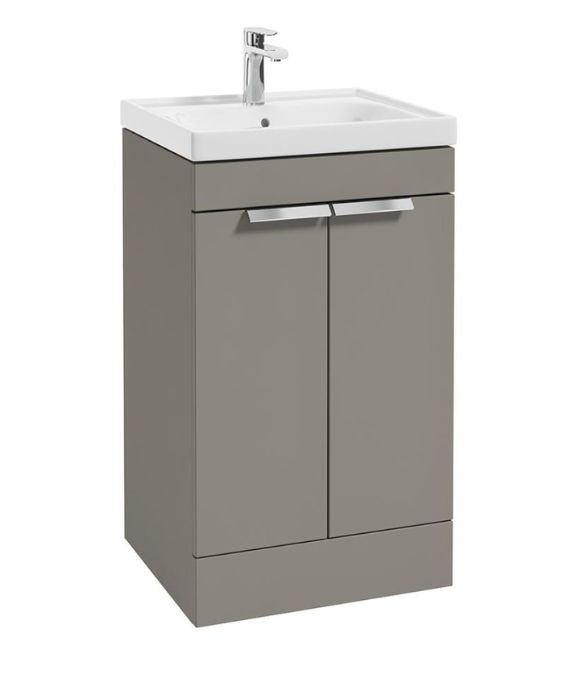 STOCKHOLM 2 DOOR FLOOR STANDING UNIT KHAKI MATT