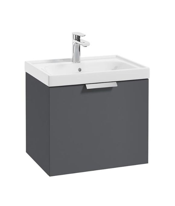 STOCKHOLM WALL HUNG UNIT MIDNIGHT GREY